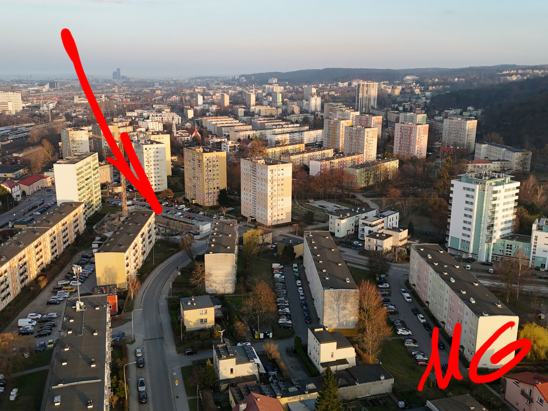 Gdynia, Chylonia, Wiejska 10, nowe mieszkania.