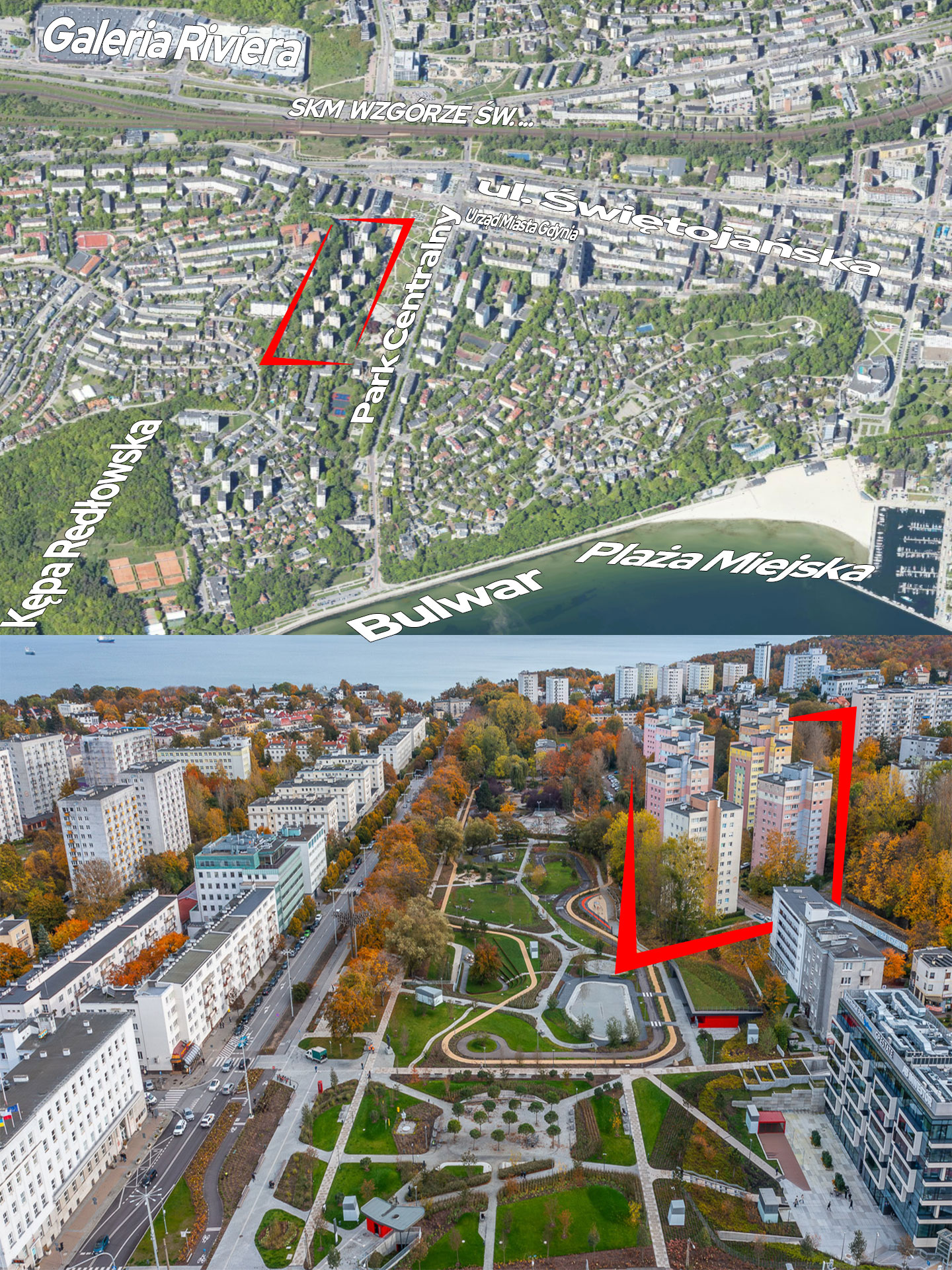 Gdynia, osiedle Partyzantów.