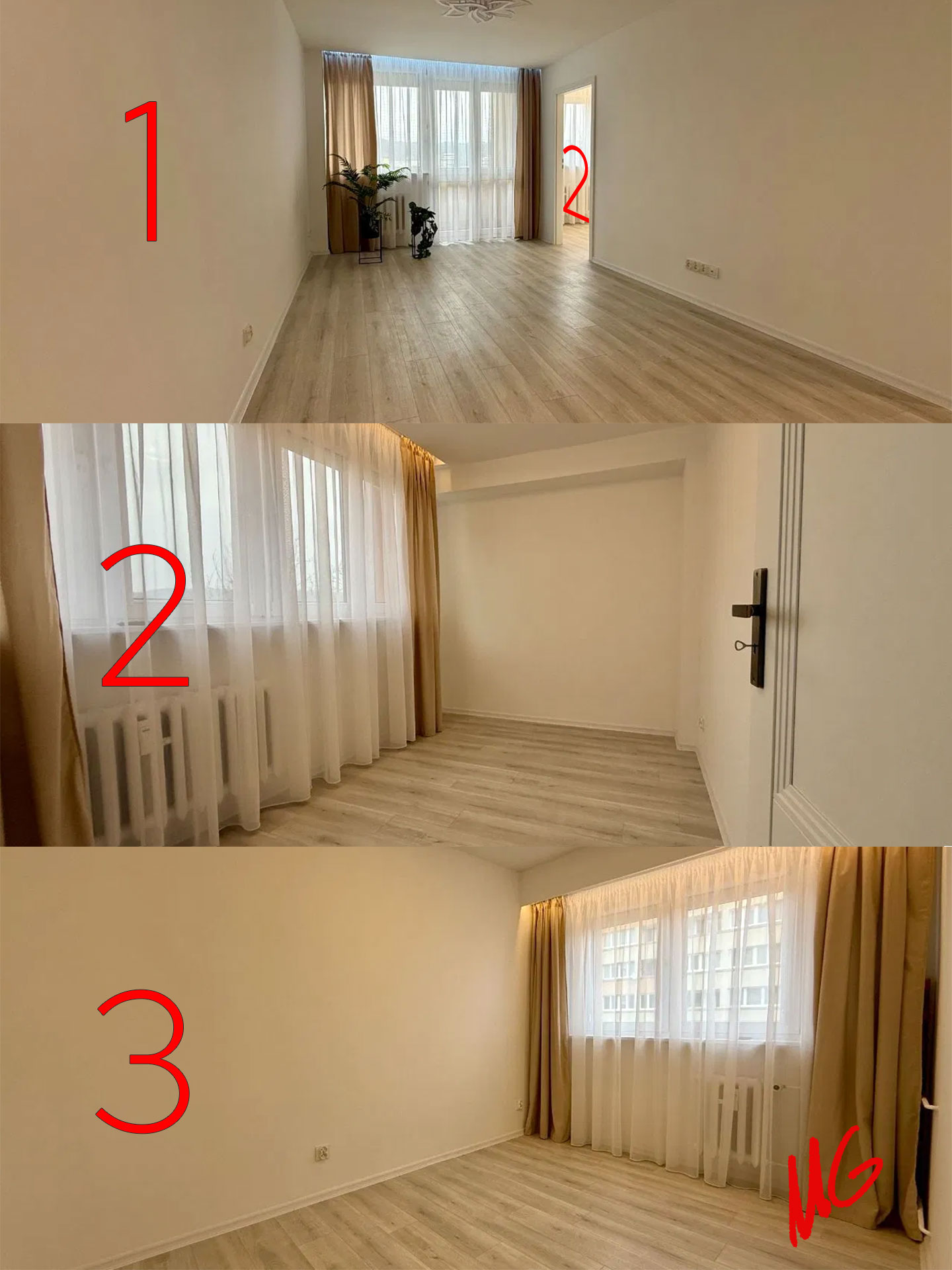 Gdynia, osiedle partyzantów, mieszkanie trzy pokojowe. 3 pokoje.