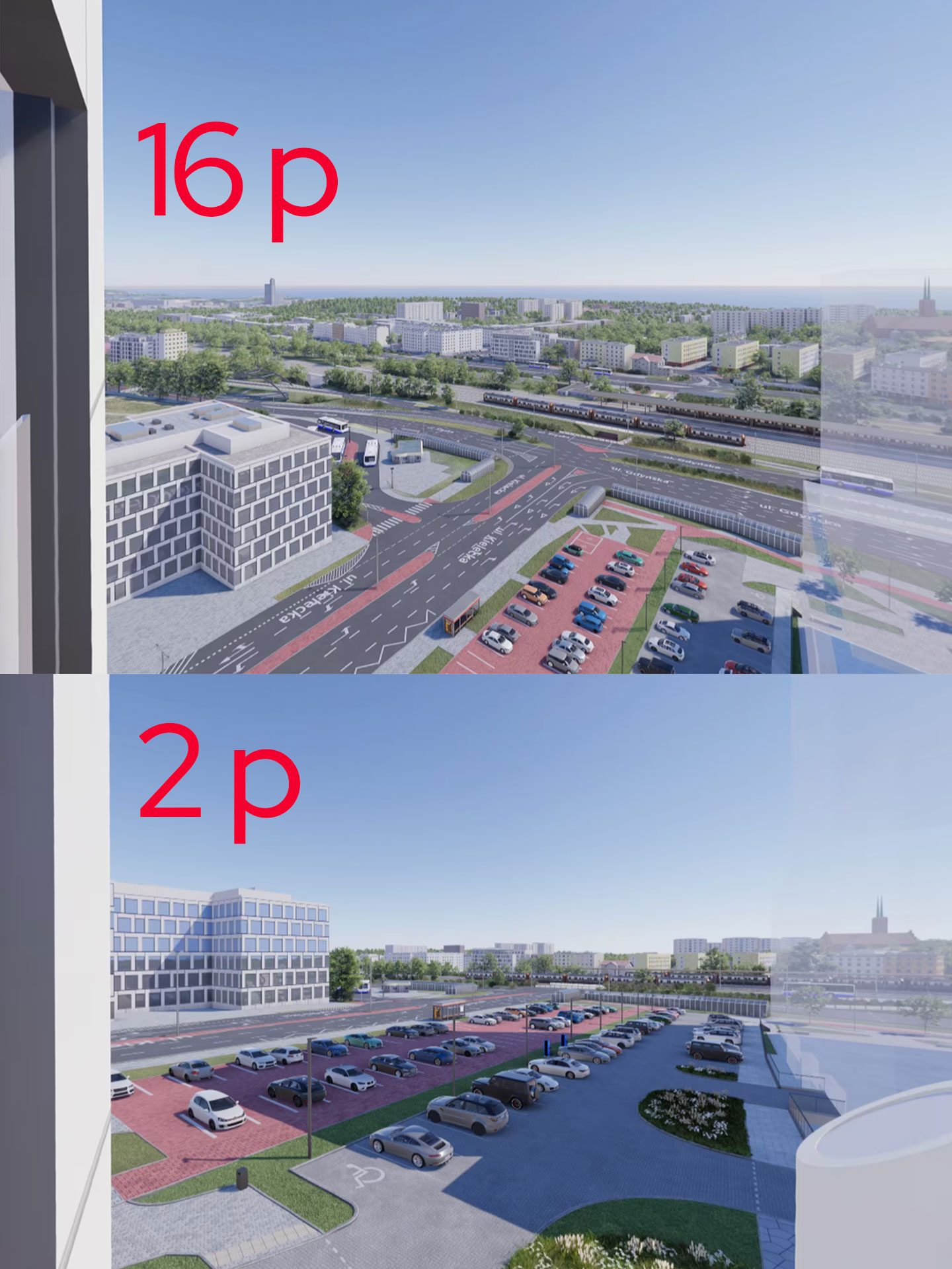 SkyCity Gdynia, ceny mieszkań, widok na morze.