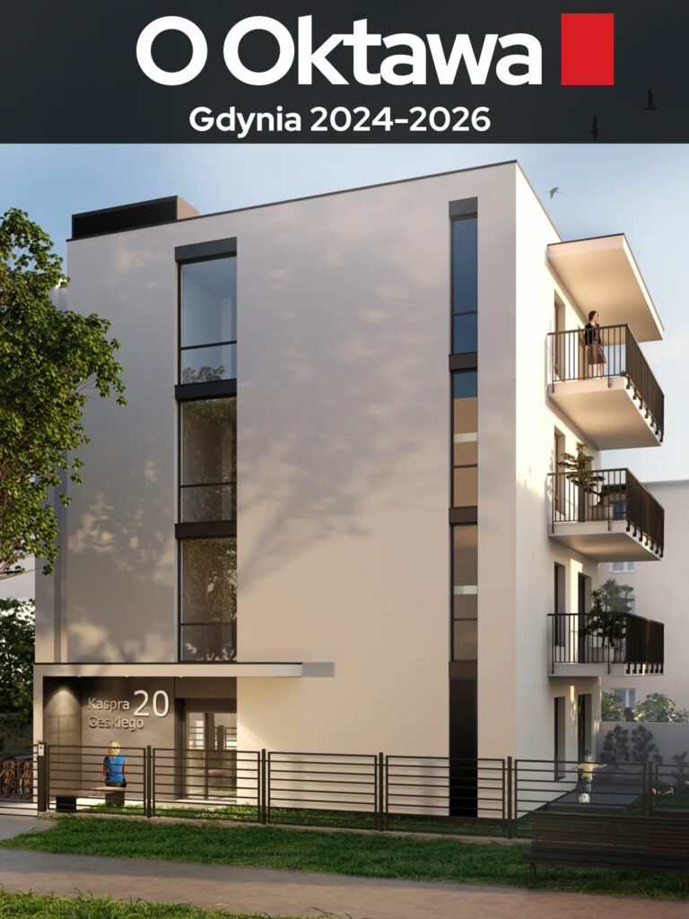 Oktawa, Gdynia Leszczynki, Kaspra Geskiego 20, nowe mieszkania, rynek pierwotny.