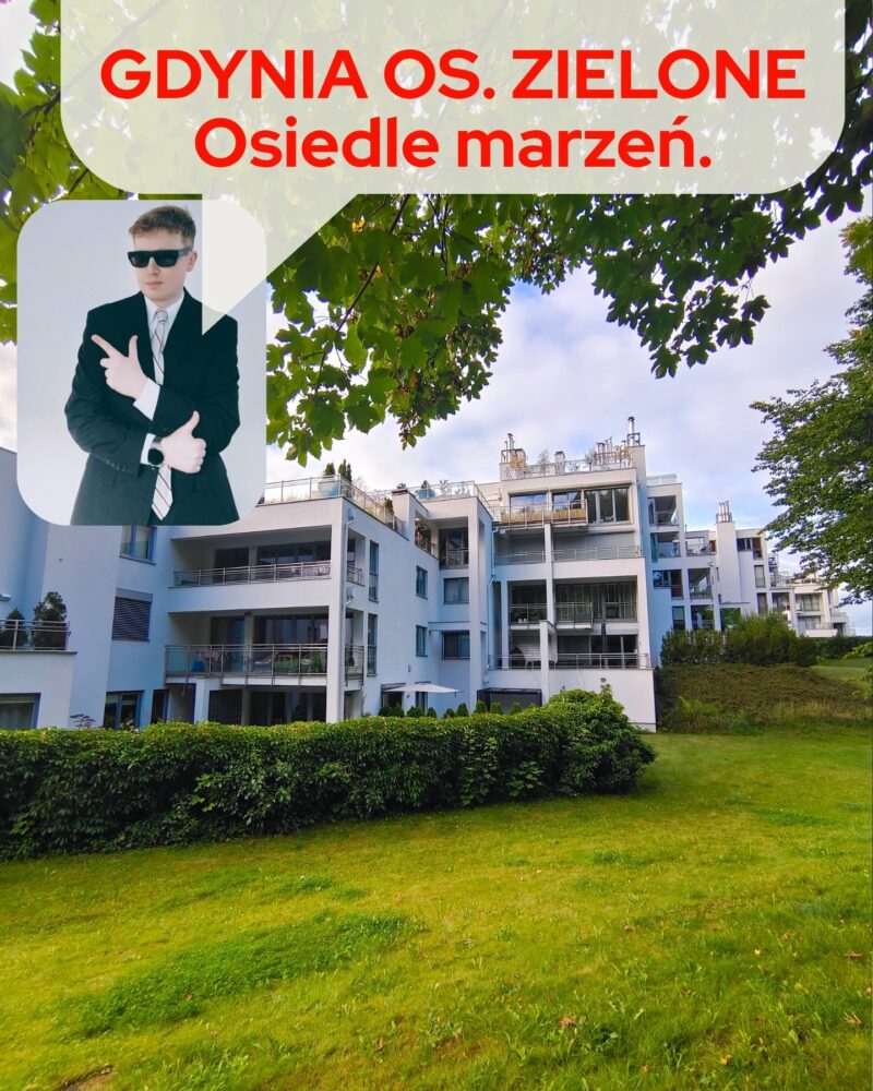 Gdynia, Mały Kack, Kłajpedzka, Osiedle Zielone, mieszkania.