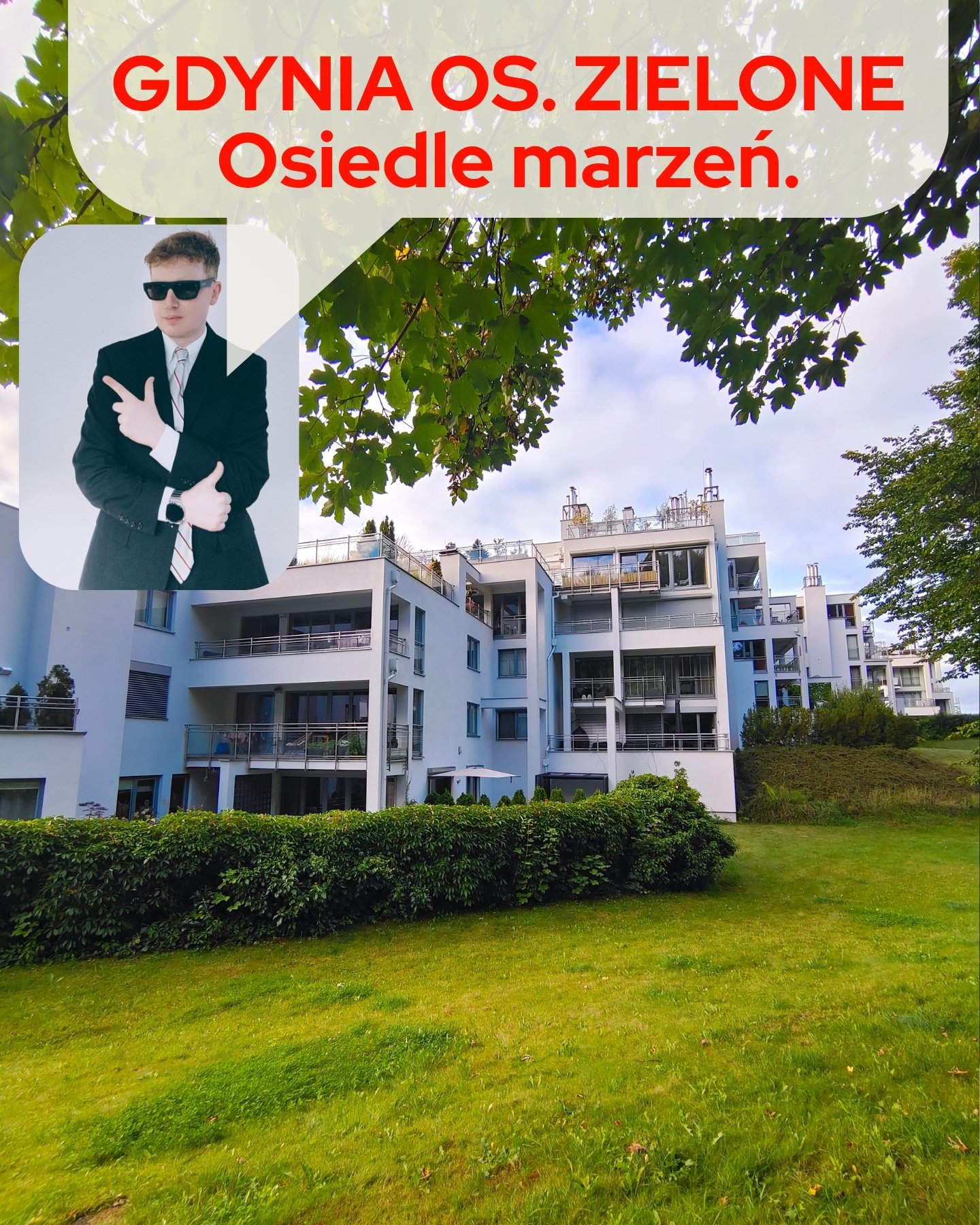 Gdynia, Mały Kack, Kłajpedzka, Osiedle Zielone, mieszkania.